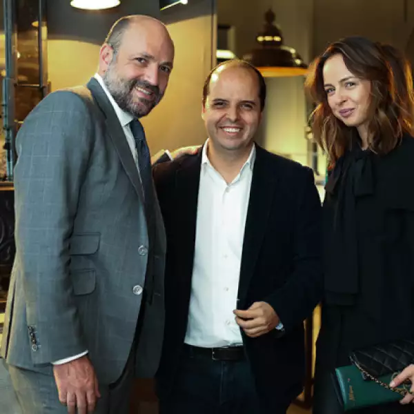 Carlos Raphael,Javier Arredondo y Paty Raphael