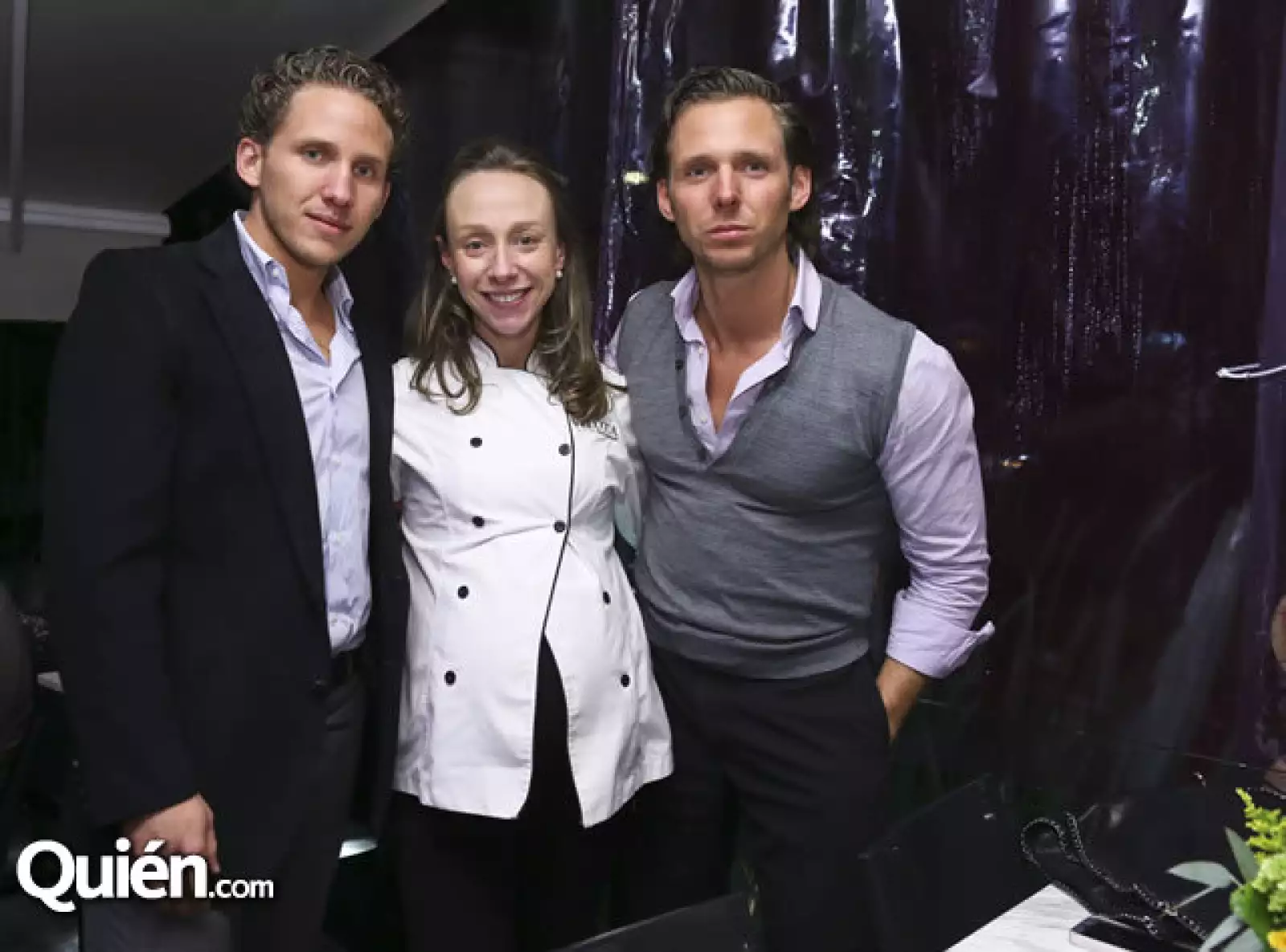 Santiago,Verónica y Eduardo Mariscal