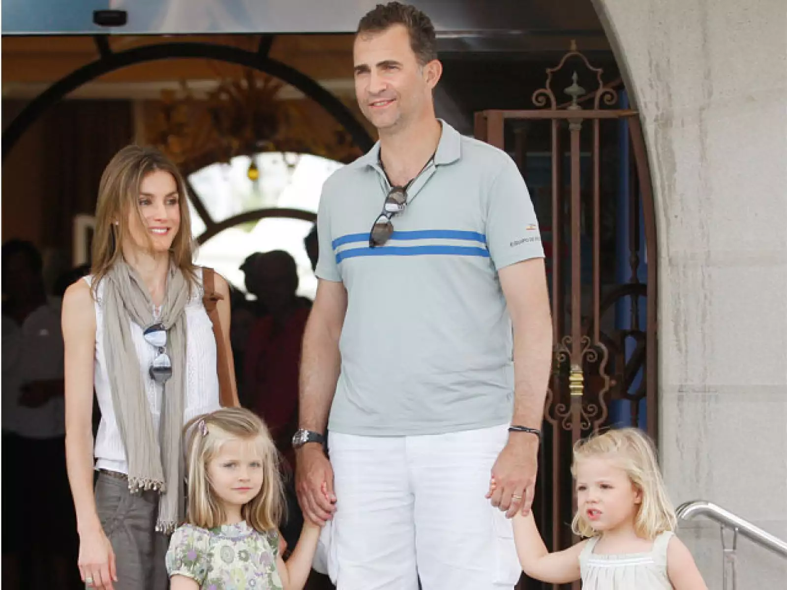 Los príncipes de España junto con sus dos adorables hijas suelen visitar mucho Palma de Mallorca.