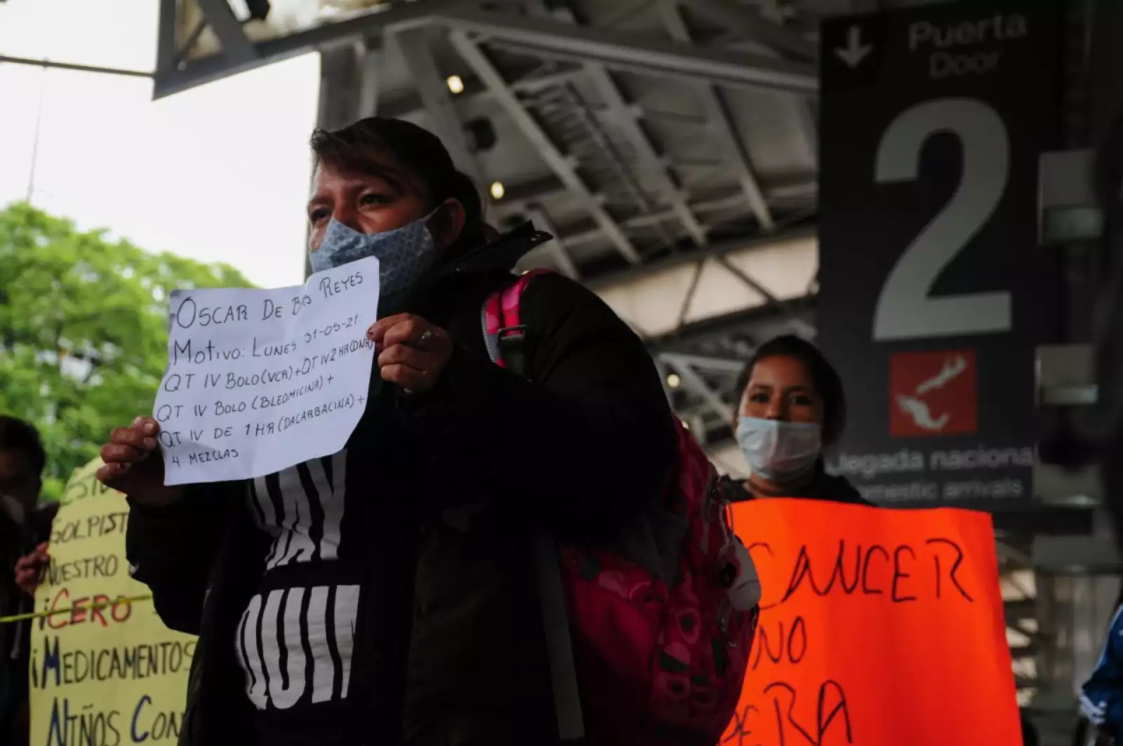 Manifestación Padres de Niños con Cáncer