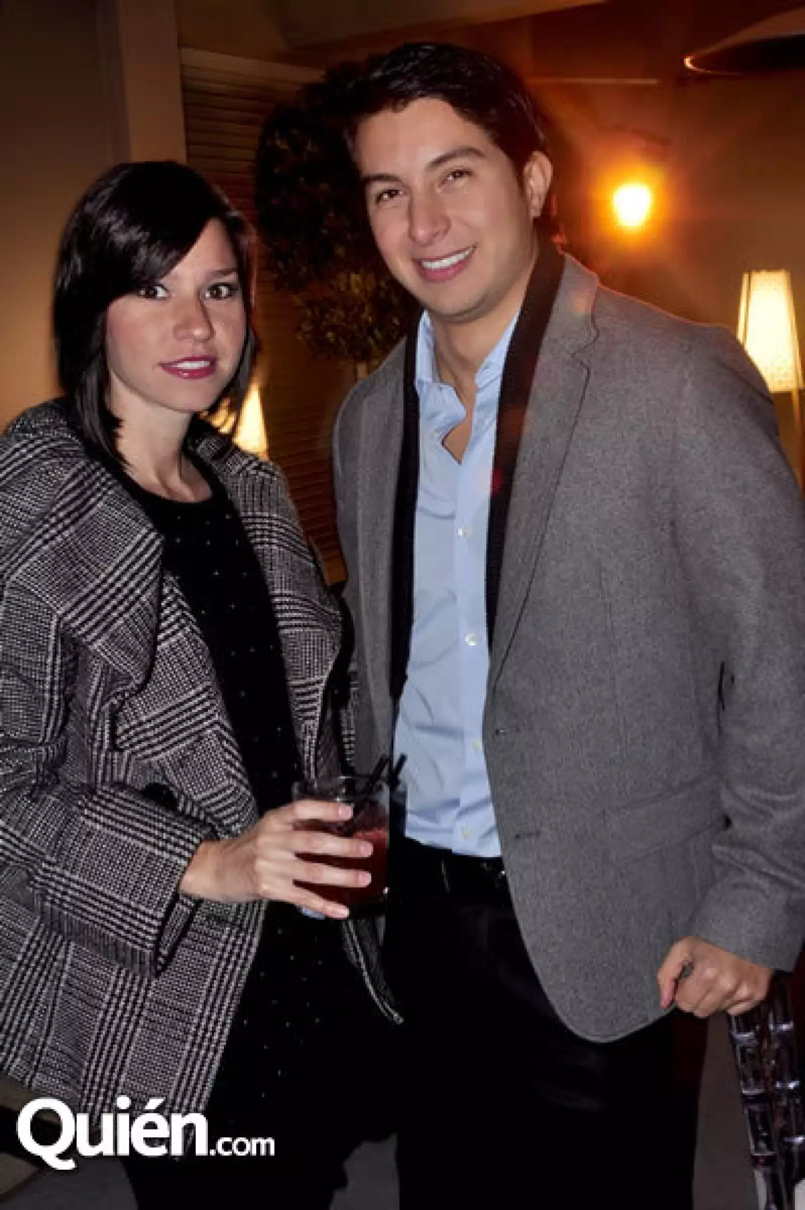 Erika Morales y David de la Garza