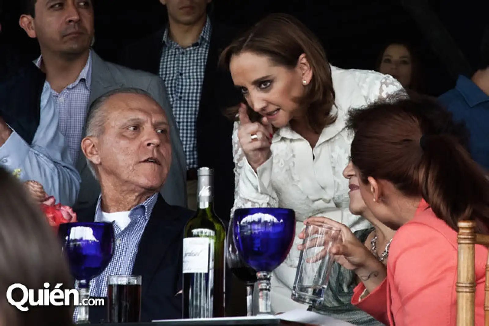 Salvadro Cienfuegos y Claudia Ruiz Massieu