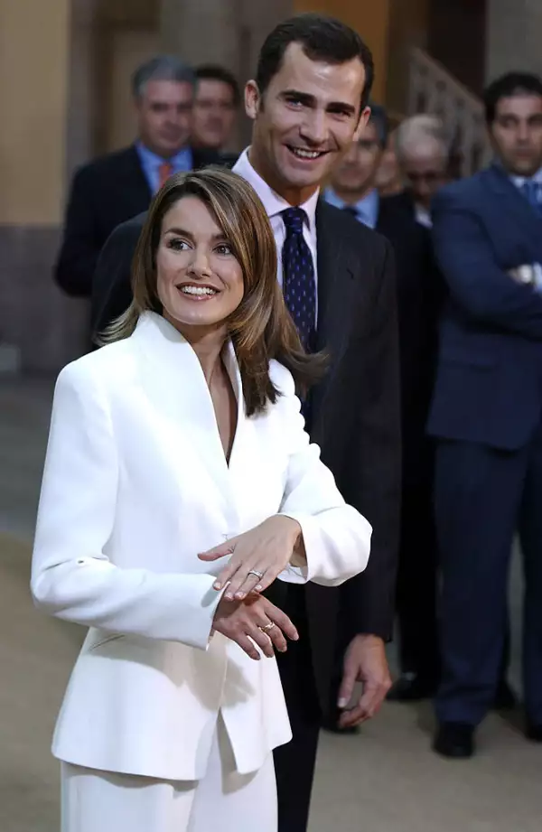 Letizia de España y el rey Felipe VI