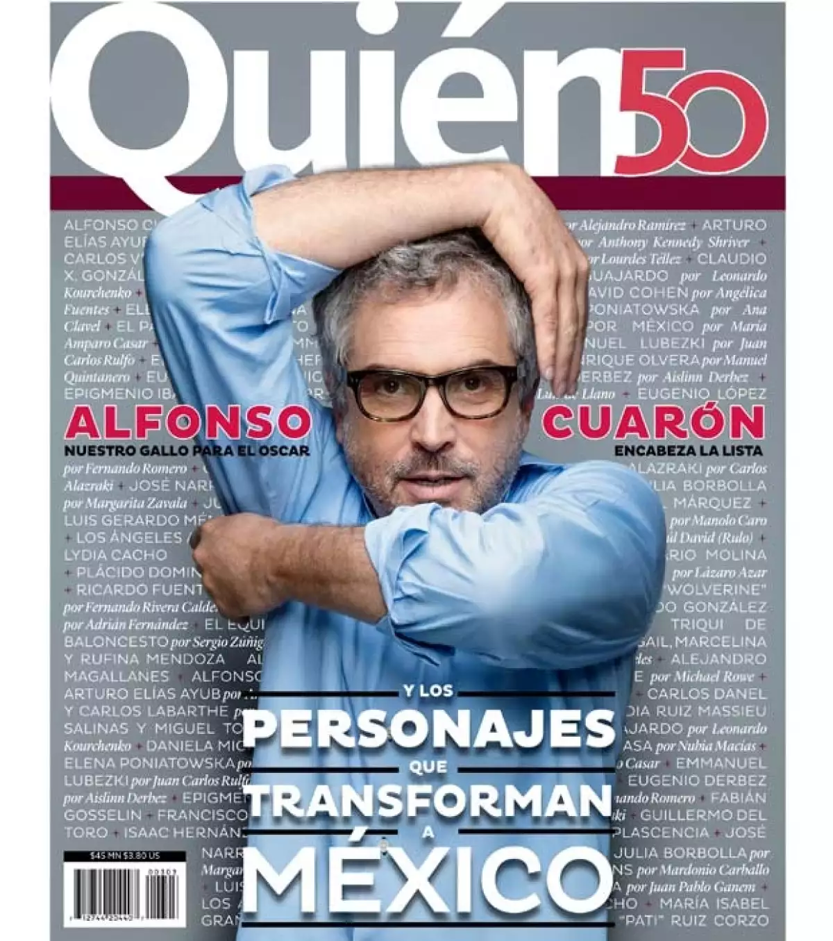 El cineasta es parte de los personajes que la revista Quién reconoce porque transforman a México y en esta edición te damos aconocer más detalles de su trabajo.