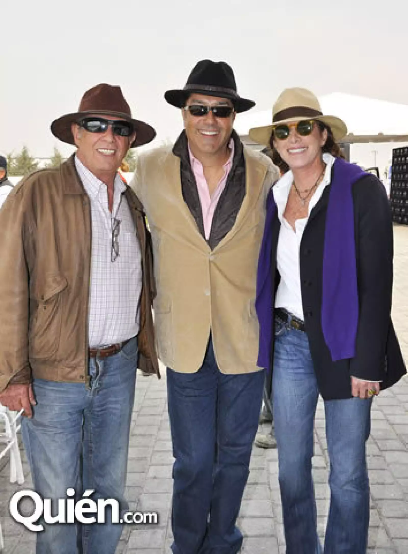 Lalo Gorózpe,Rutilo Rojas y Alejandra Redo.