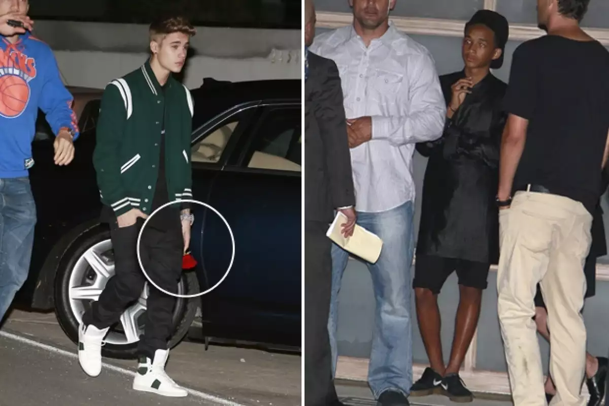 Justin Bieber, Jayden Smitth y Julianne Hough, entre otros, fueron captados llegando a la celebración por el cumpleaños número 21 de Selena Gomez.