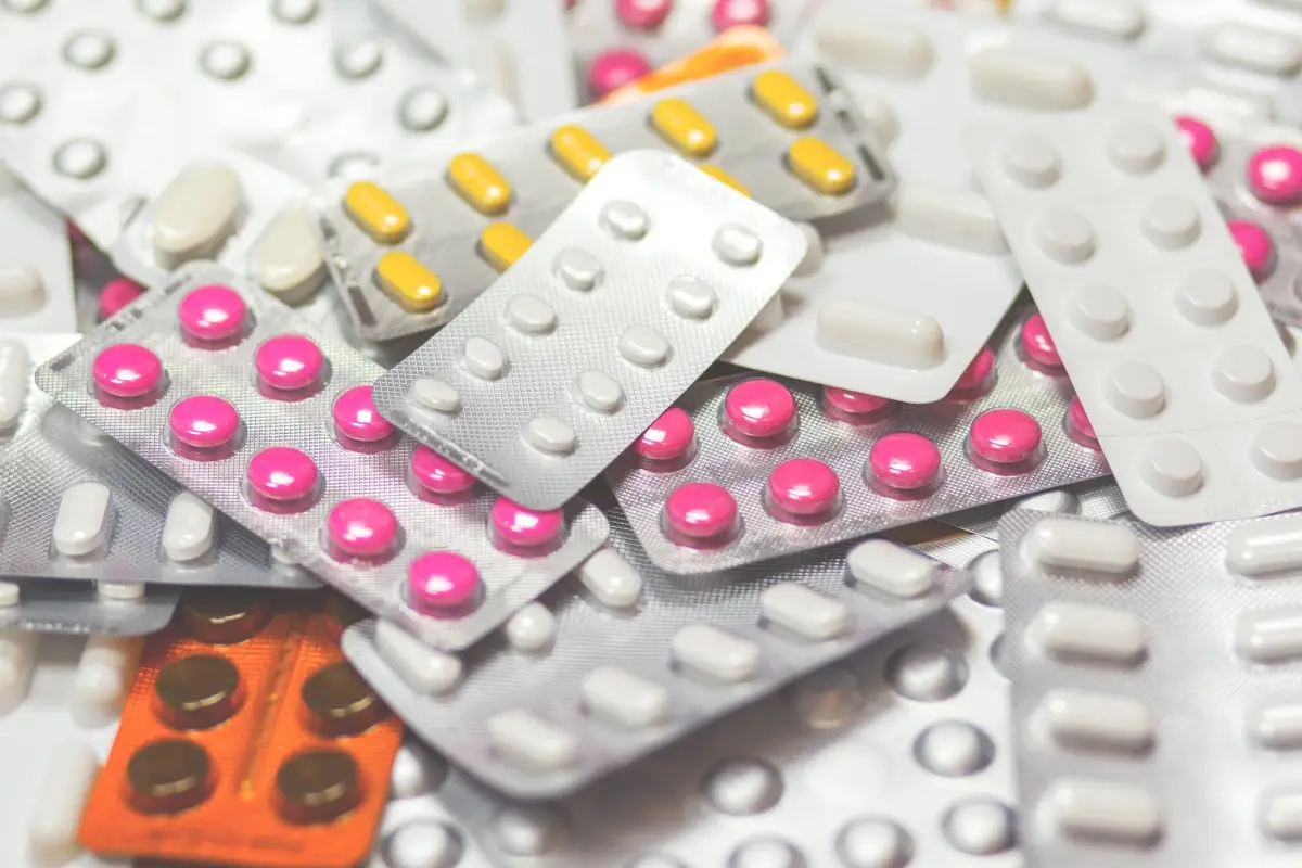 Tabletas de pastillas.