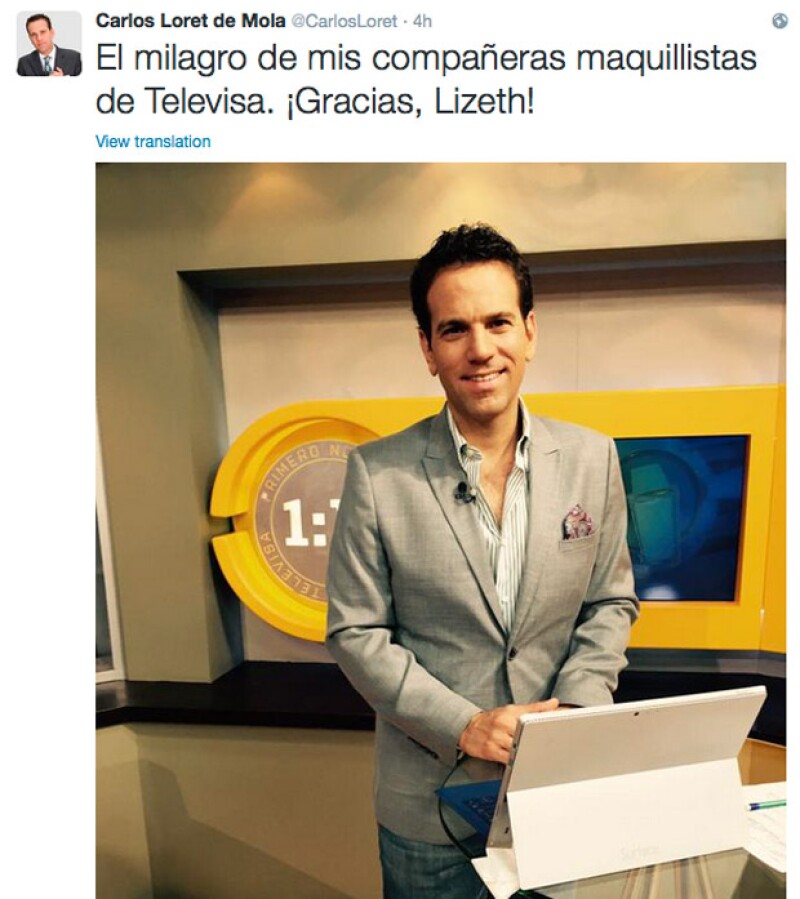Como todo profesional desde muy temprano acudió a su llamado en el programa 1:N