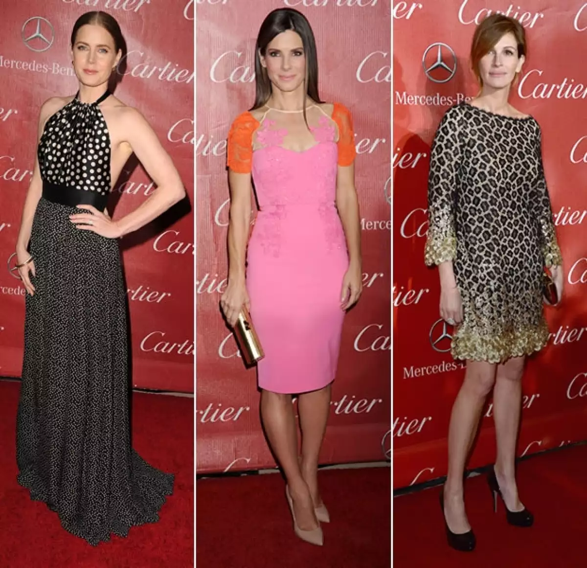 Sandra Bullock, Amy Adams y Julia Roberts fueron algunas de las famosas que usaron los mejores looks en el evento de cine. Mira qué usó cada una y decide quién es tu favorita.