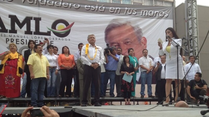 amlo andres manuel lopez obrador movimiento progresista mitin texcoco estado de mexico
