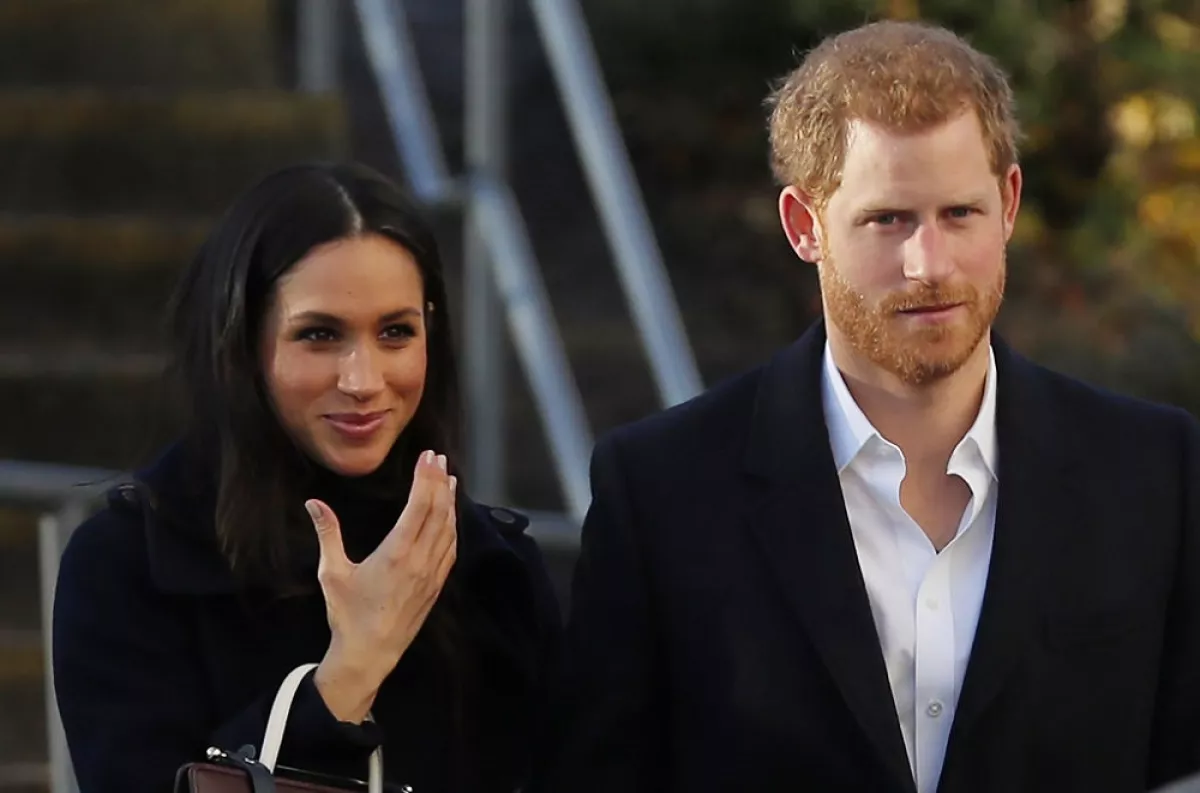 Meghan Markle y el príncipe Harry