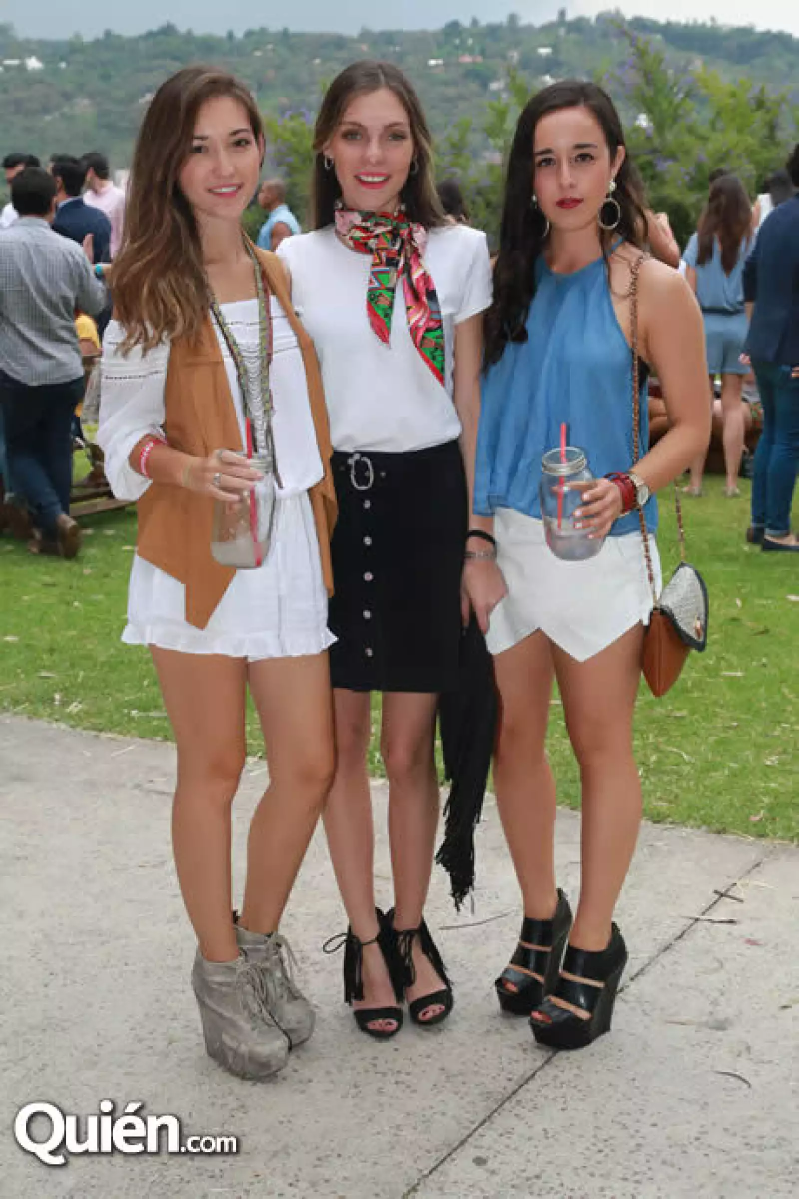 Nora Stultz,Isabella Landeros y Ana Ceci Martínez