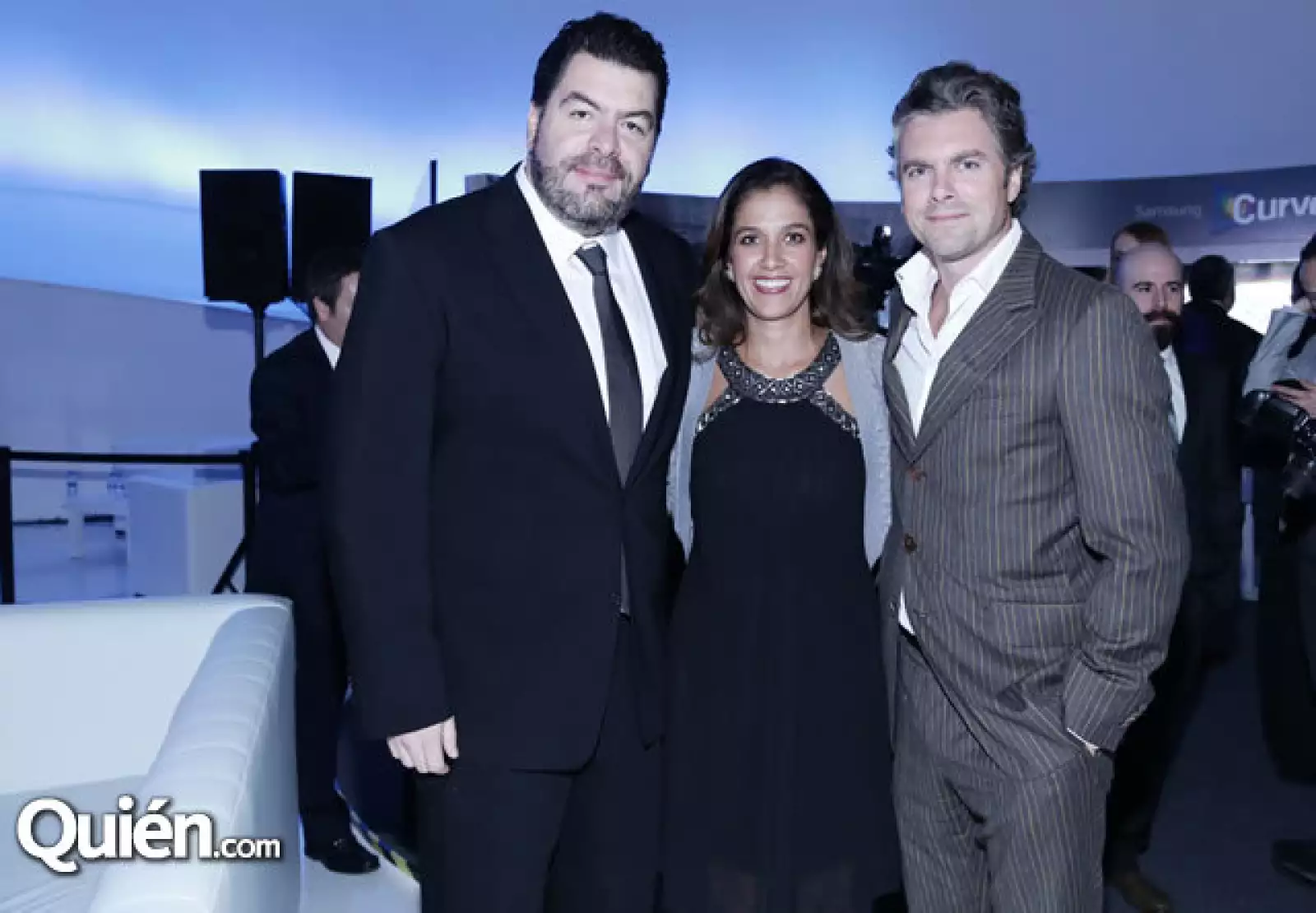 José Luis de la Vega,Loli Herrera y Hugo Van Belle