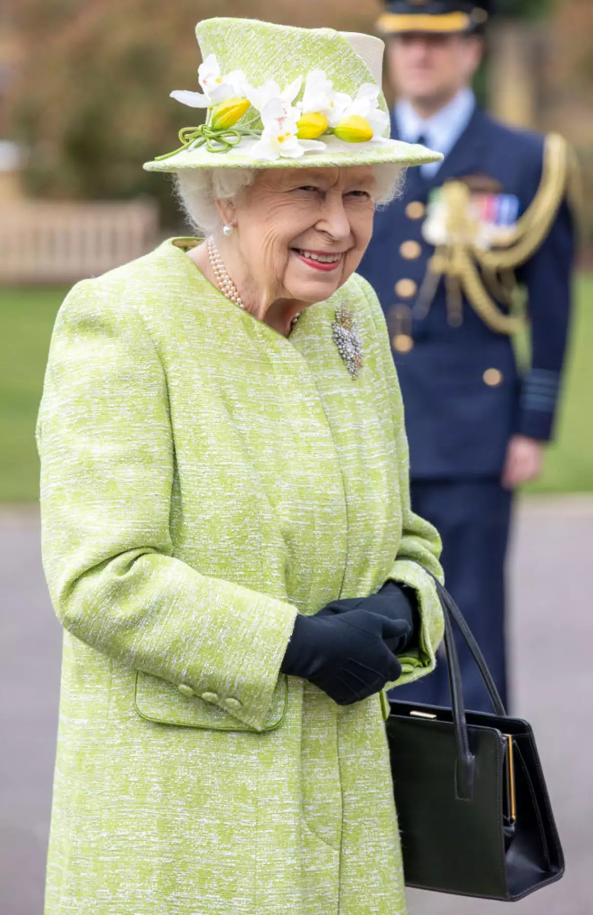 Queen Elizabeth II Visits The Royal Australian Air Force Memorial