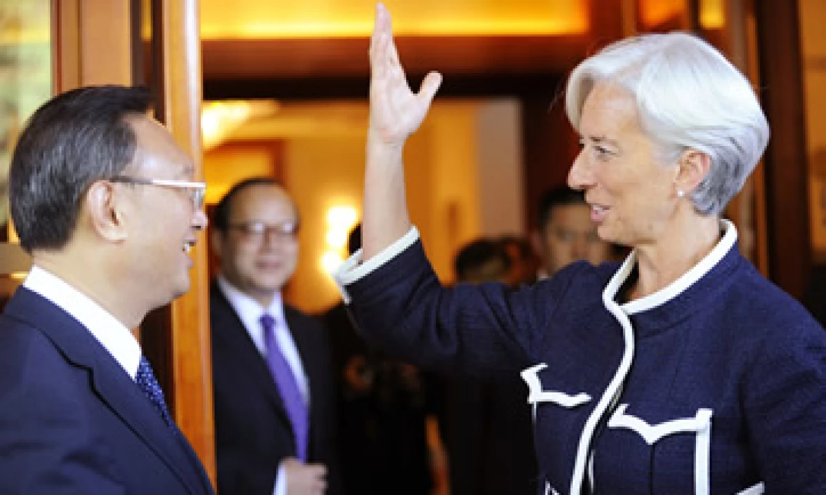 La ministra de Economía francesa habló con su homólogo chino sobre su candidatura al FMI. (Foto: Reuters)