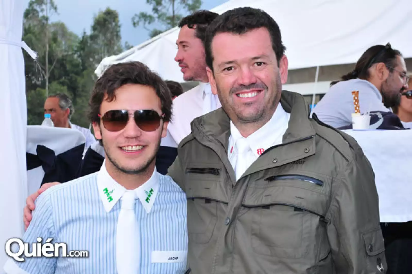 Antonio Chedraui y Jaime Grajales