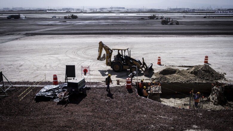 Aeropuerto Internacional 'General Felipe Ángeles' a un año del inicio de obras