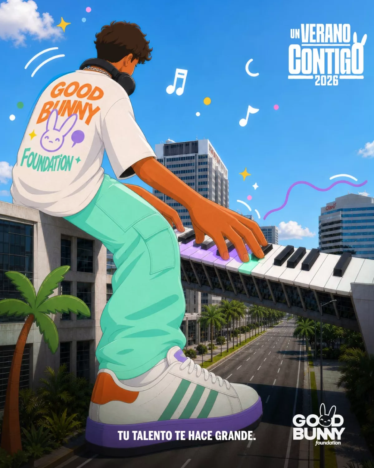 La Fundación Good Bunny prepara la edición 2026 del campamento 'Un Verano Contigo'