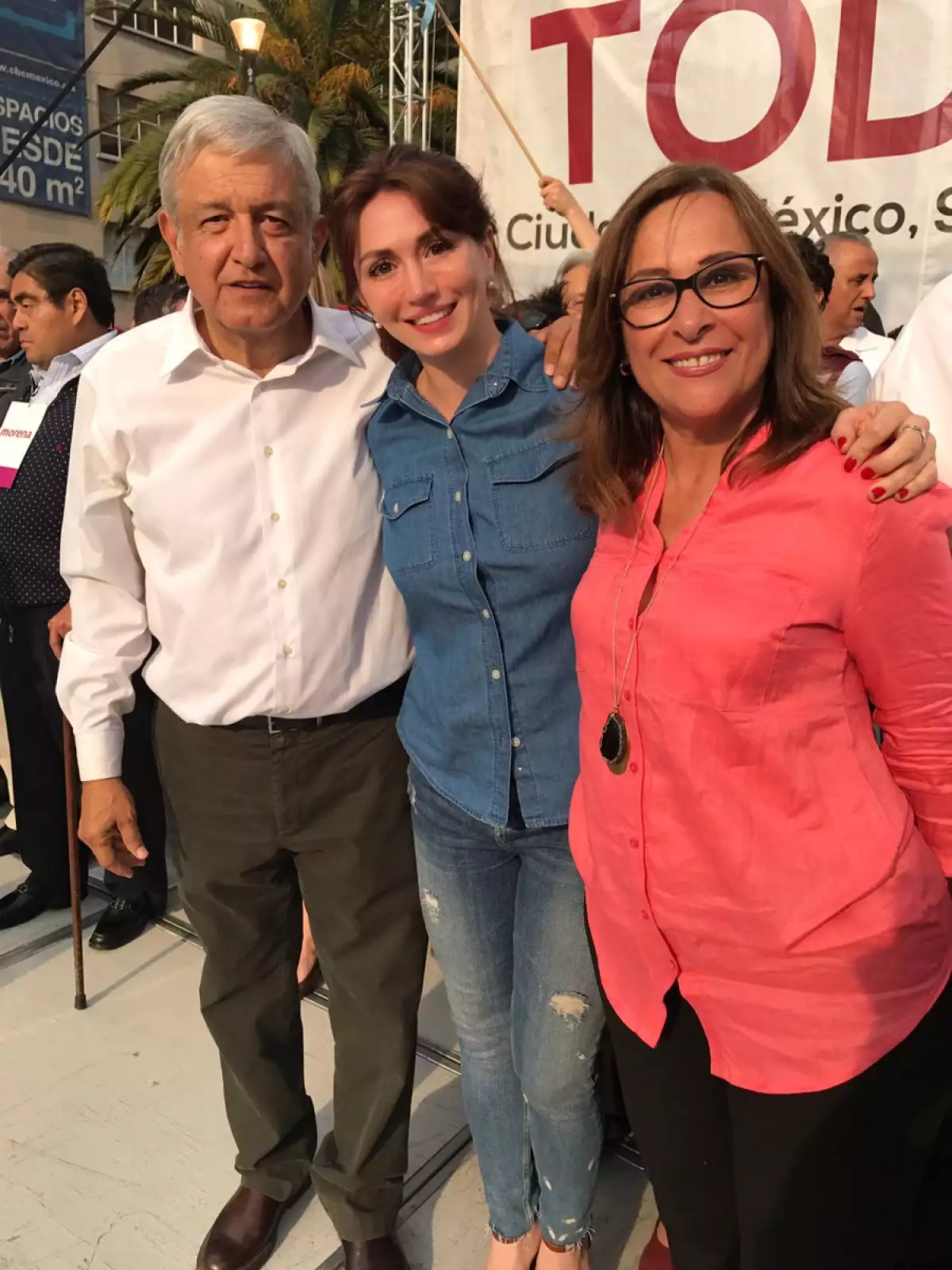 Respaldo a López Obrador