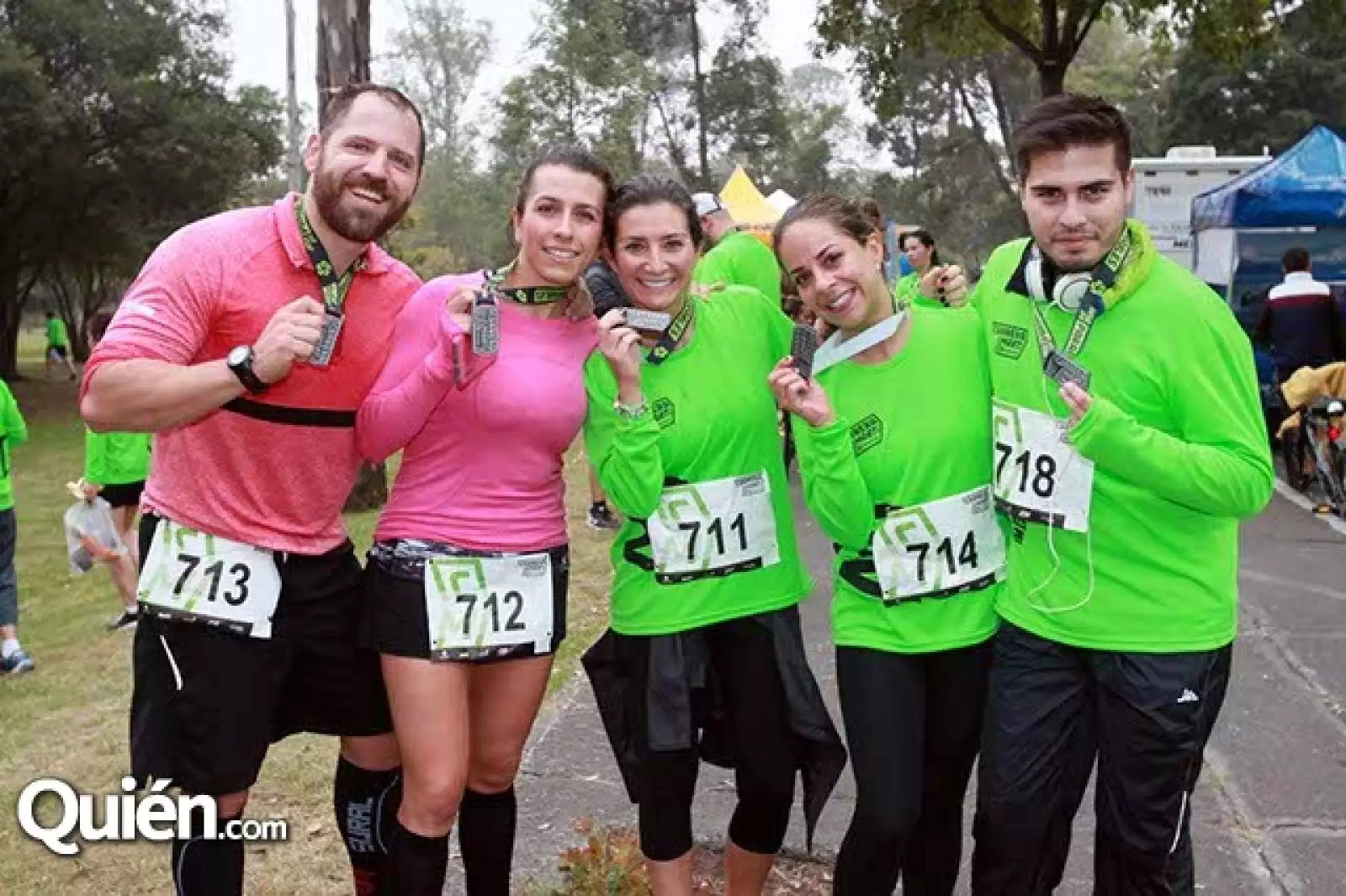 Luis González,Martha Jose,Geraldine Álvarez,Mariana Zavala y Sergio Hernández