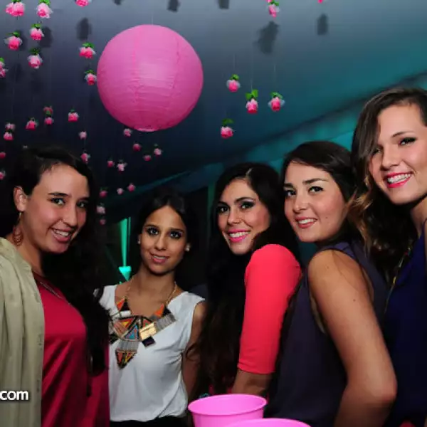 Sophia Fernández, Valeria Valdés, Pamela Salinas, Ale Arizti y Angélica Ballesteros