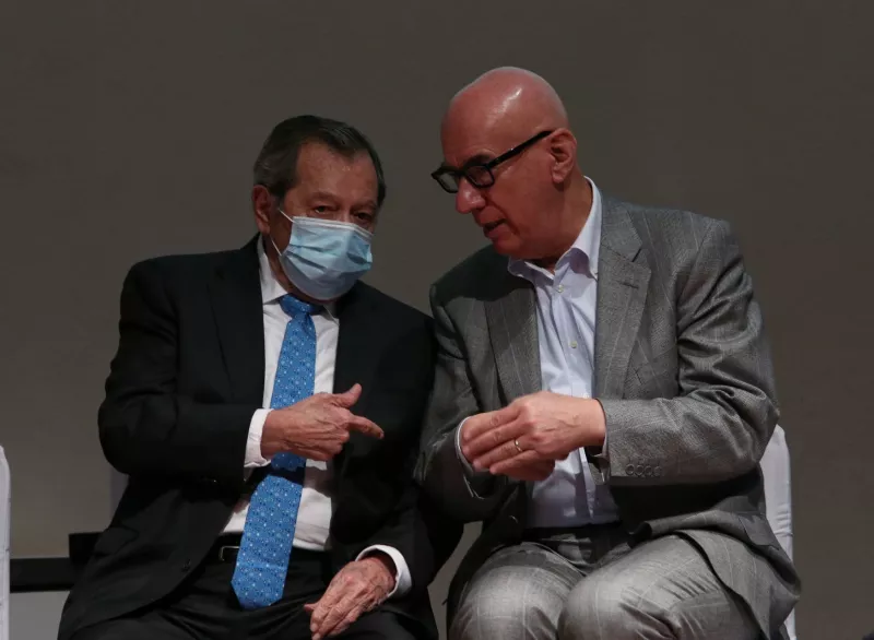 Porfirio Muñoz Ledo y Dante Delgado