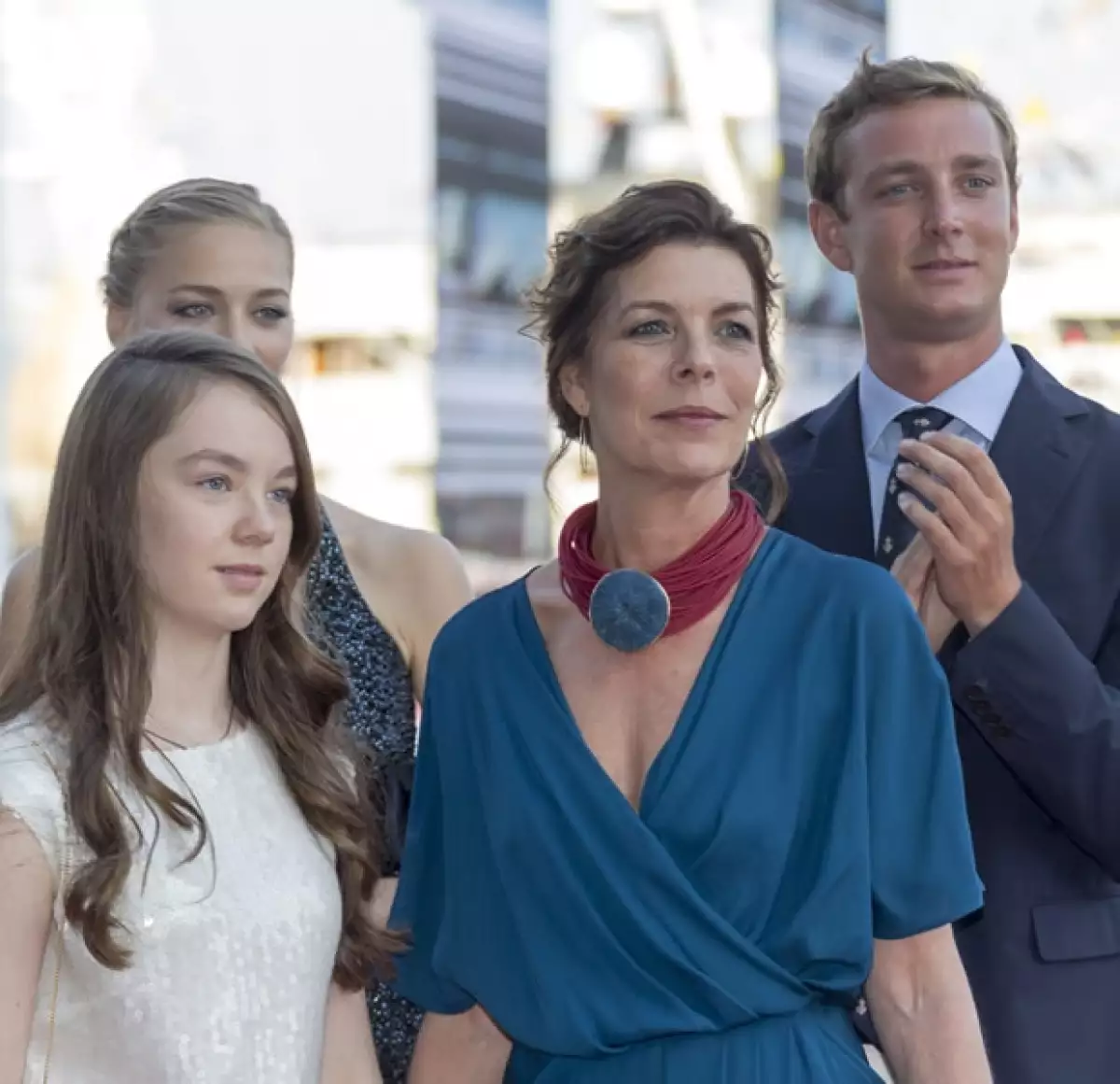 Alexandra heredó la belleza de los Grimaldi.