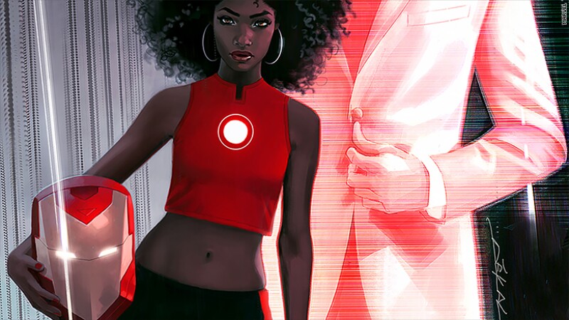 El más reciente cambio de Marvel es la inclusión de Riri Williams para ocupar el traje de Iron Man.