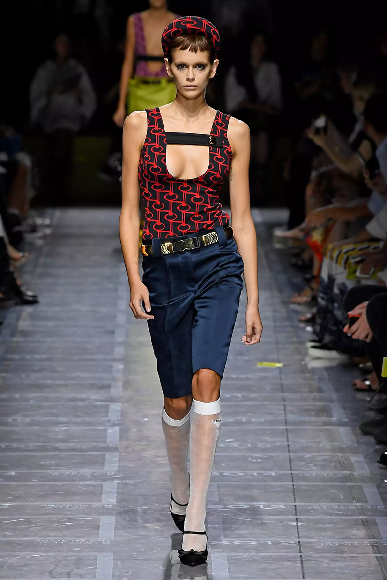 Prada show, Runway, Spring Summer 2019, Milan Fashion Week, Italy - 20 Sep 2018