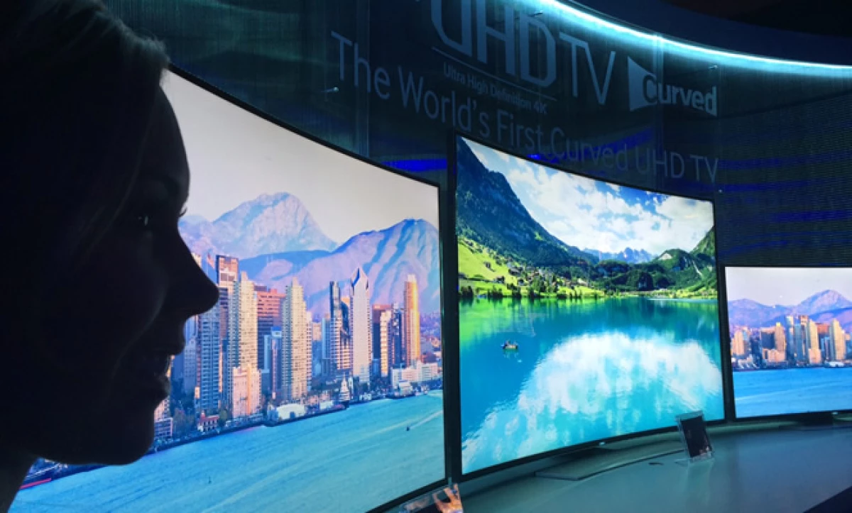 La compañía también presentó una serie de televisores con tecnología 4K, es decir, cuatro veces la alta definición, que representan su carta fuerte para 2014 en México.