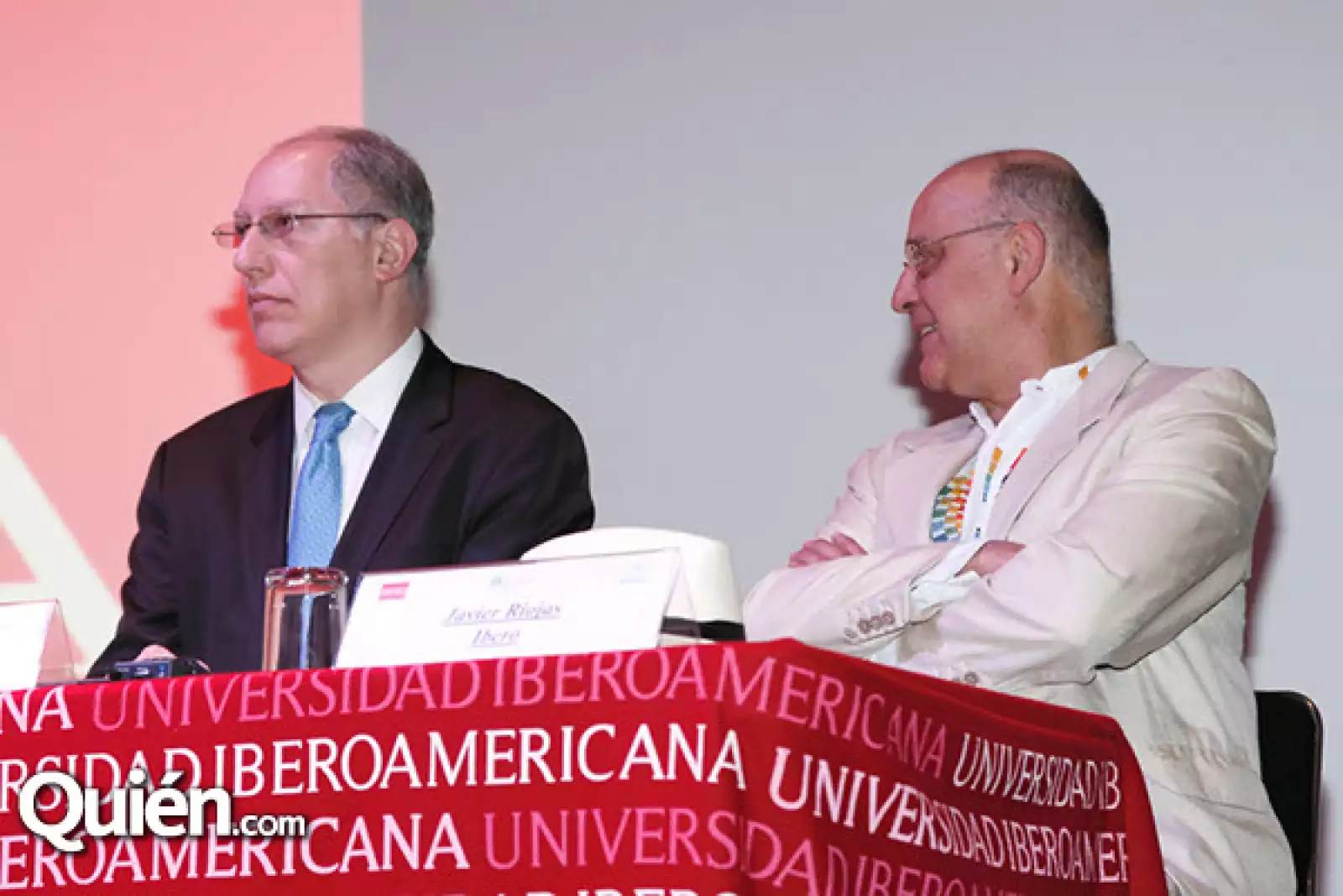 Alberto Saavedra y Javier Rojas