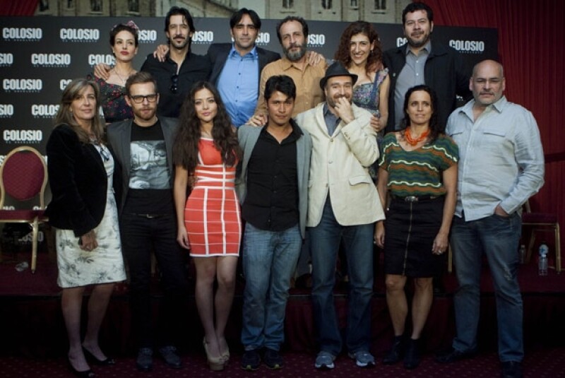 Elenco de la película `Colosio. El asesinato´, la cual fue la más galardonada.