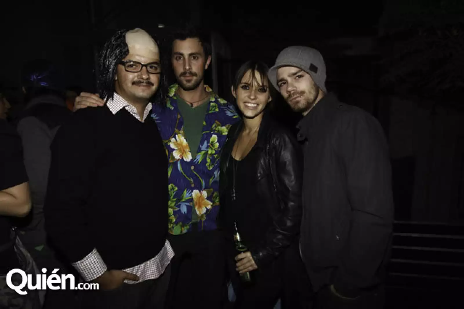 Enrique Beas,Guillermo Paredes,Mari Paz Cortés y Stephen Etien