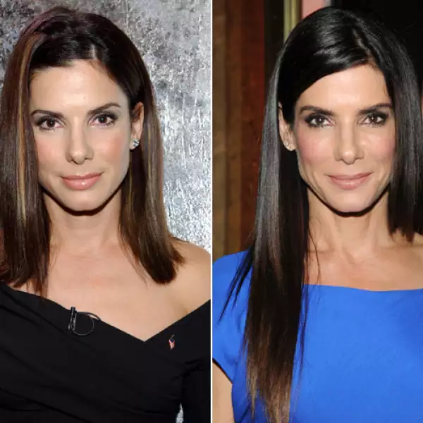 Sandra Bullock tiene una piel envidiable a sus 50 años. Luce casi igual que hace casi 15 años.