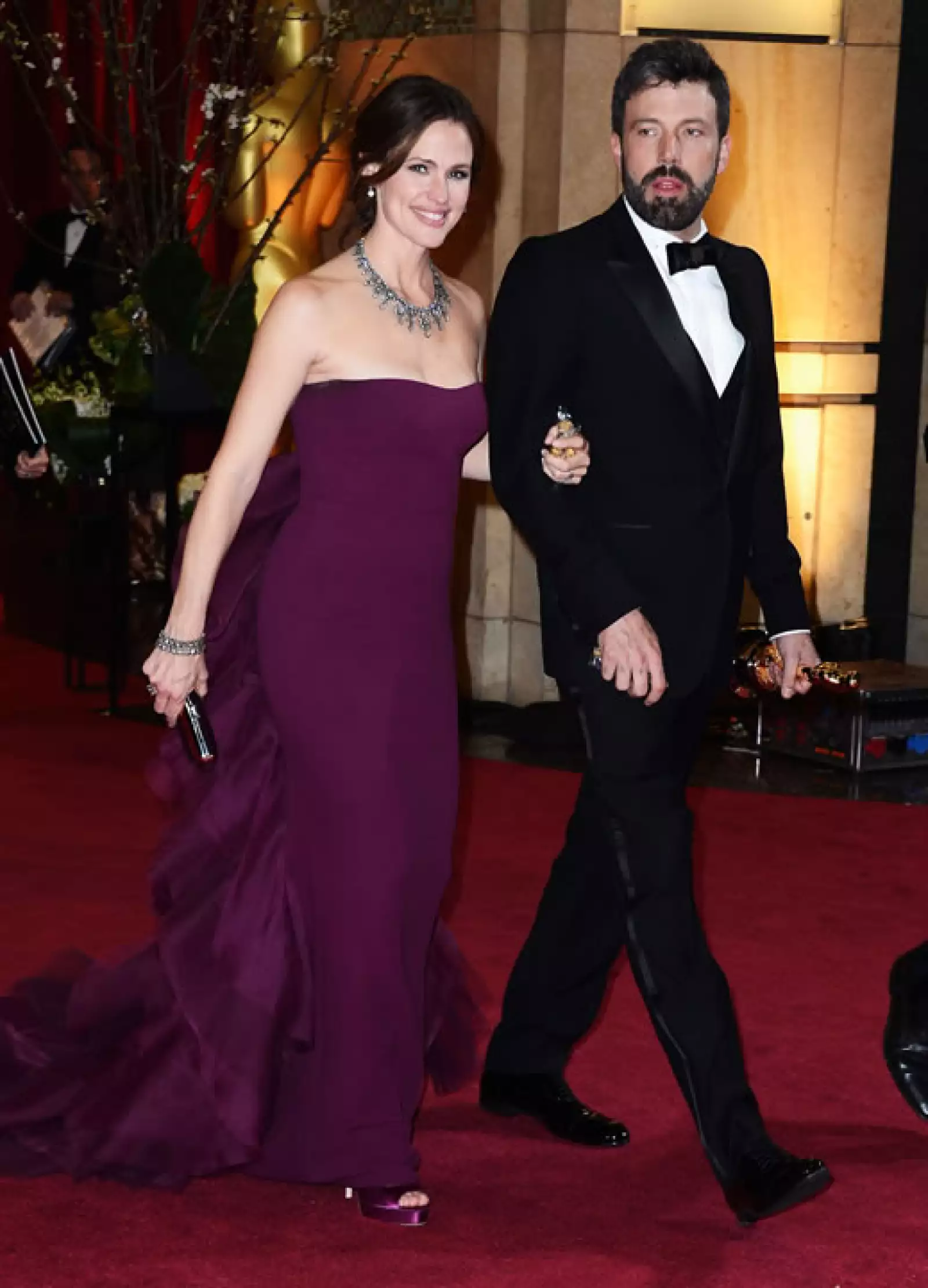 Ben y Jen eran de las parejas más esperadas de la noche.