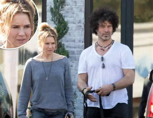 Renée acompañada por su novio en Mississippi. La actriz dice que es "tonto" que aseguren que se hizo cirugías.