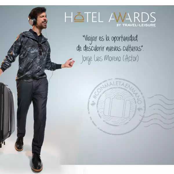 Jorge Luis Moreno, actor. #ConMaletaEnMano