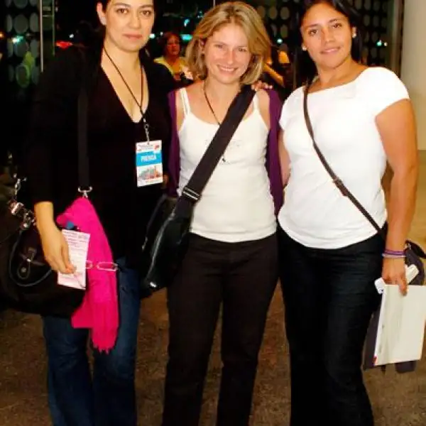 Erika Pedroza,Lourdes Botello y Mariana Herrera