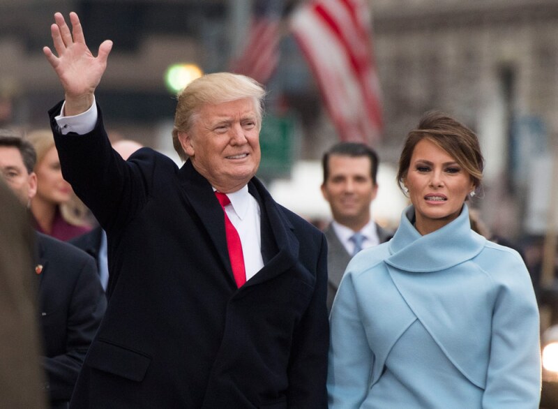 Melania y Donald Trump