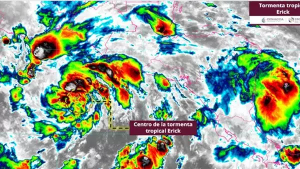 Tormenta tropical Erick podría convertir en huracán categoría 3; esta es su trayectoria