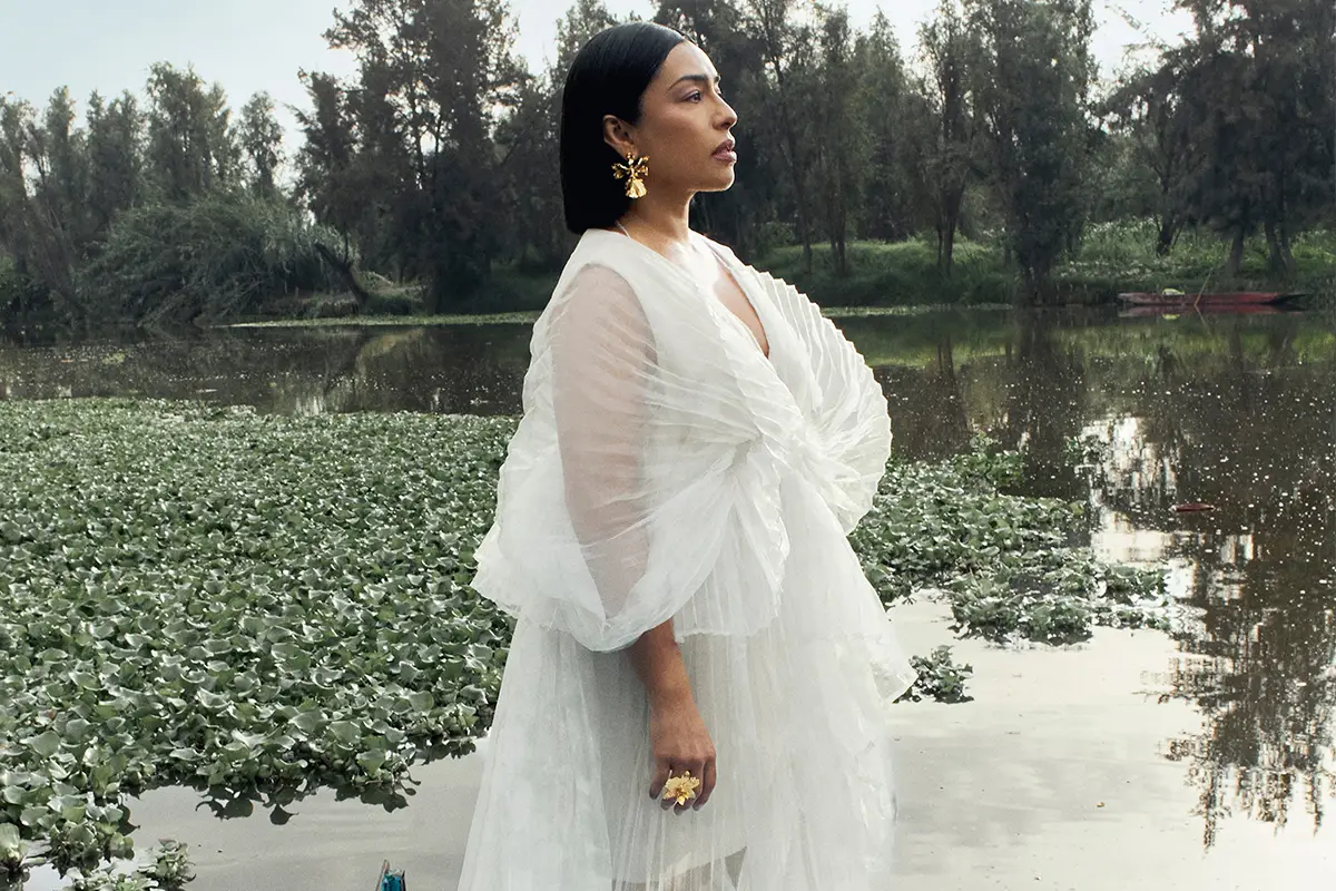 Adriana Paz, actriz mexicana. 