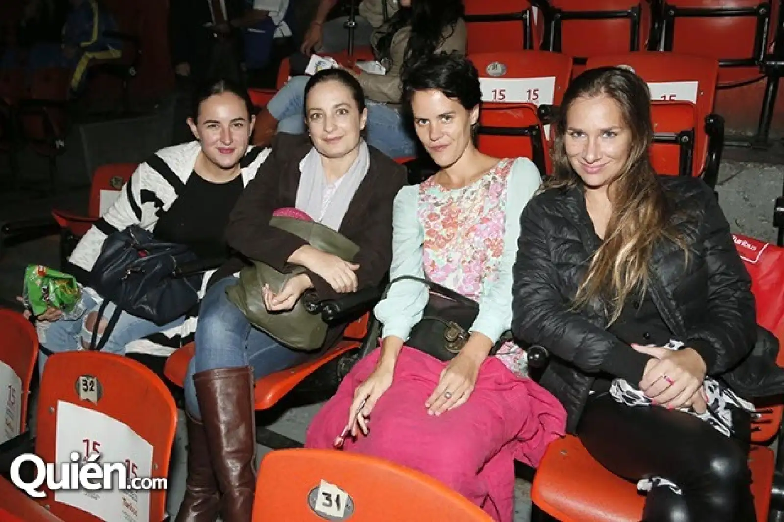 Amilia Alonso,Silke Germán,Cecil Oms e Isabel Cervantes