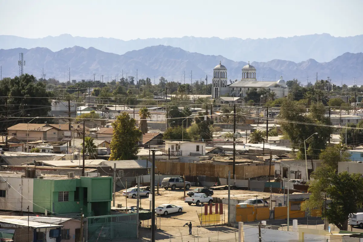 Mexicali en Baja California, México