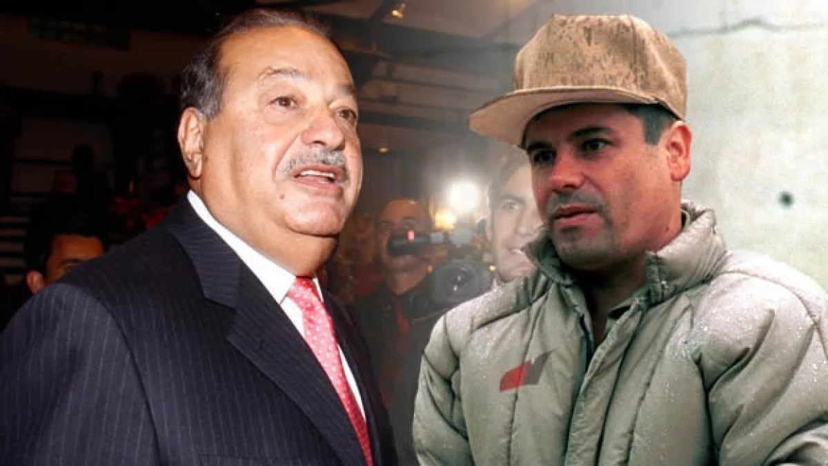 Carlos Slim Joaquín El Chapo Guzmán los mas poderosos del mundo
