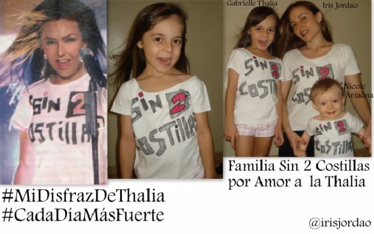 esta familia creo un club de fans llamado "Las sin costillas"