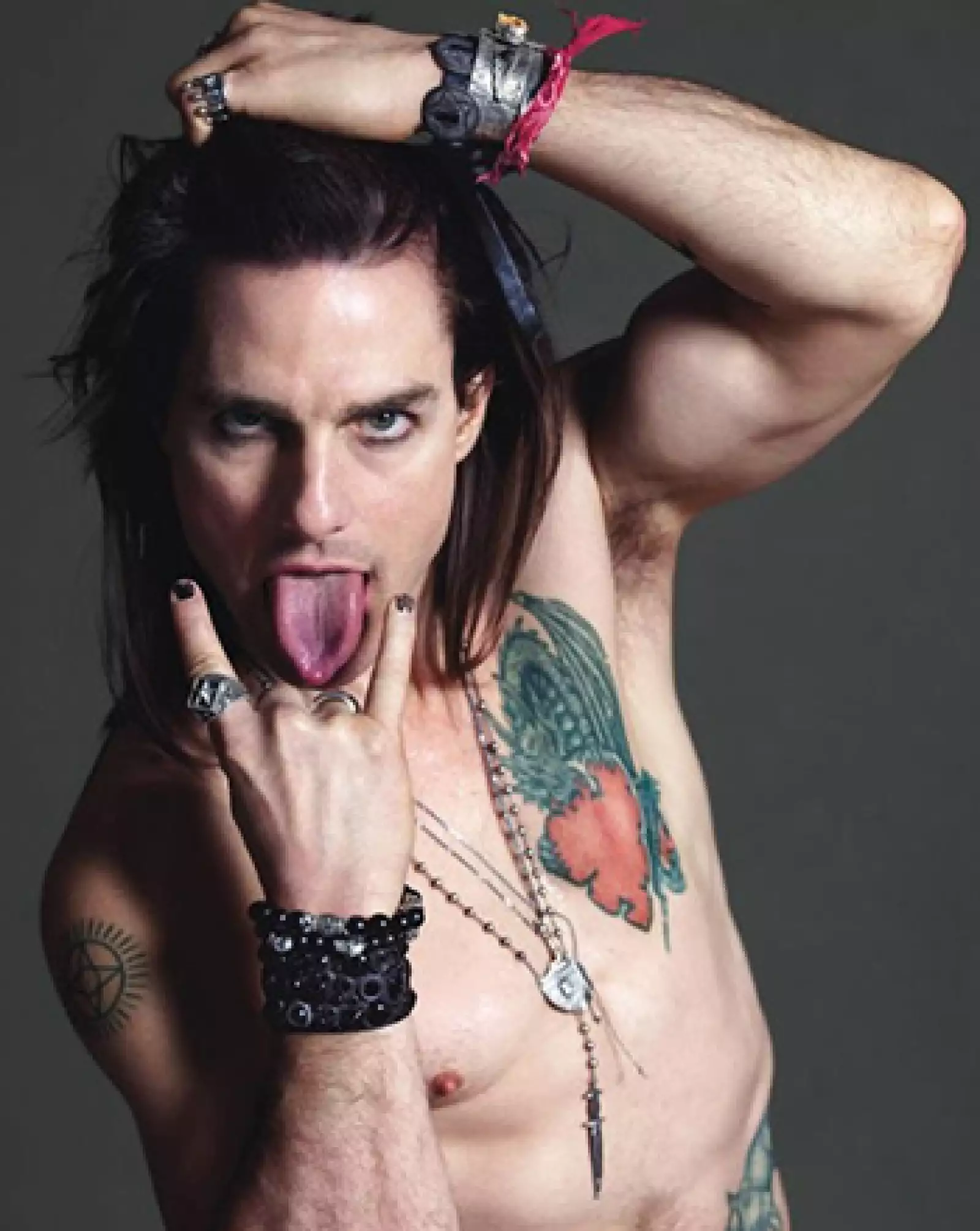 Tom Cruise en Rock of Ages.