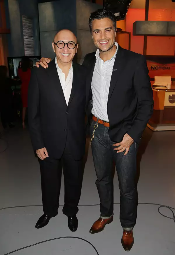 On The Set Of Univisions "Despierta America"