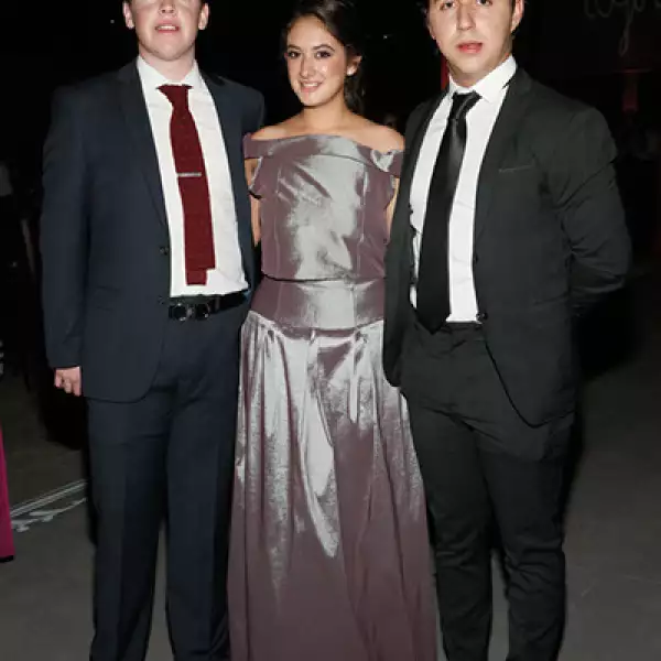 Alejo Peralta, Pamela Escarcega y Juan Carlos Giarault