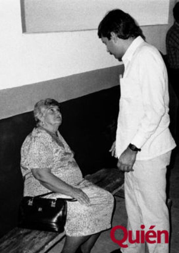 Andrés Manuel López Obrador, su mamá