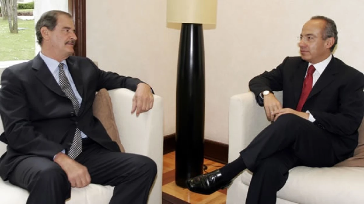 Vicente Fox Felipe Calderon entrevista BBC